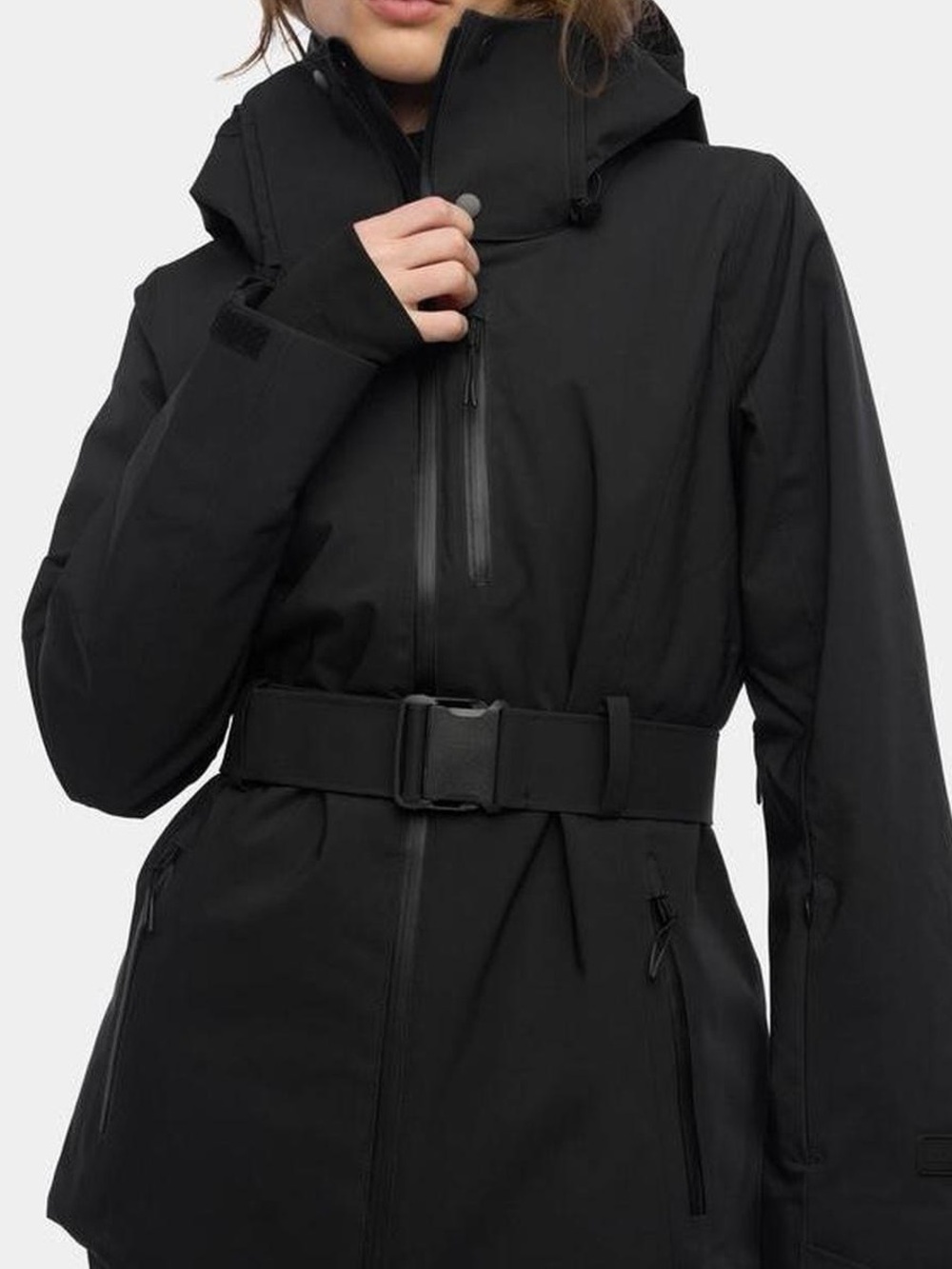 Halfdays Aston Ski Jacket - Black Women's Medium